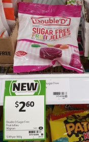 Double 'D' 90g Sugar Free Fruit Jellies