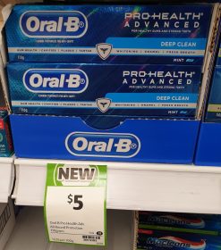 Oral B 110g Toothpaste Pro Health Advanced Deep Clean Mint