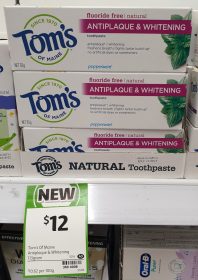 Tom's Of Maine 113g Toothpaste Antiplaque & Whitening