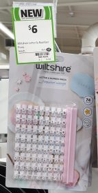Wiltshire 1 Pack Press Letter & Number