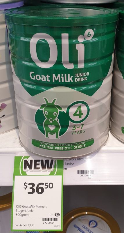 Oli6 800g Goat Milk Junior Drink