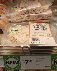 Coles 250g Pulled Chicken