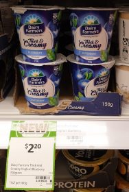 Dairy Farmers 150g Thick & Creamy Yoghurt Blueberry