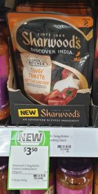 Sharwood's 250g Discover India Tangy Tomato Butter Chicken