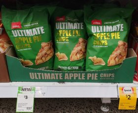 Coles 200g Ultimate Chips Apple Pie