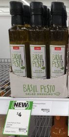 Coles 250mL Salad Dressing Basil Pesto