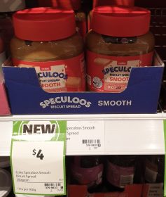 Coles 350g Speculoos Biscuit Spread Smooth