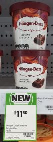 Haagen Dazs 457mL Ice Cream Belgian Chocolate