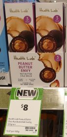 Health Lab 120g Balls Peanut Butter Envy