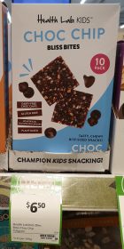 Health Lab 150g Kids Bliss Bites Choc Chip