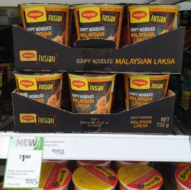 Maggi 61g Fusian Soupy Noodles Malaysian Laksa