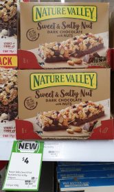 Nature Valley 120g Bar Sweet Salty Nut Dark Chocolate With Nuts 1