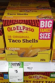 Old El Paso 202g Taco Shells Corn