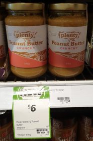 Plenty 375g Peanut Buter Crunchy