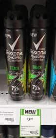 Rexona 220mL Men Sweat Protection Track