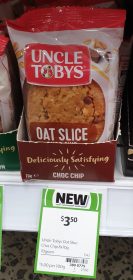 Uncle Tobys 70g Oat Slice Choc Chip 1