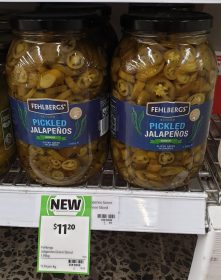 Fehlbergs 1.95kg Jalapenos Pickled Sliced Chunchy
