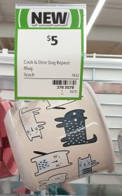 Coles 1 Pack Cook Dine Mug Dog Repeat