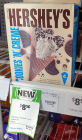Hersheys 512mL Ice Cream Cone Cookies N Creme