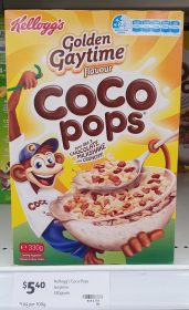 Kelloggs 330g Coco Pops Golden Gaytime Flavour