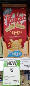 Nestle 170g KitKat Ice Cream Inspired Caramel Crisp