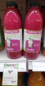 Nudie 1L Nothing But Pear Strawberry Beetroot