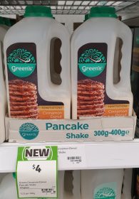 Greens 325g Temptations Pancake Shake Cinnamon Donut