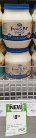 Jalna 1kg Farm To Pot Yoghurt Organic Slightly Sweetened