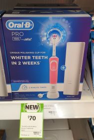 Oral B 1 Pack Electic Toothbrush Pro 100