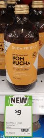 Soda Press Co 500mL Concentrate Kombucha Original