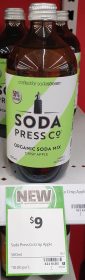 Soda Press Co 500mL Tonic Syrup Crisp Apple
