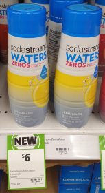 Soda Stream 440mL Waters Zeros Lemonade
