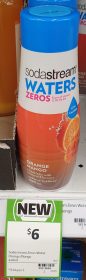 Soda Stream 440mL Waters Zeros Orange Mango
