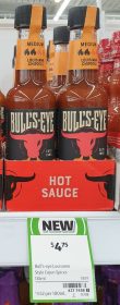 Bulls Eye 135mL Hot Sauce Medium Louisiana Chipotle