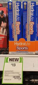 Hydralyte Sports 20 Pack Electrolyte Tables Orange Flavour
