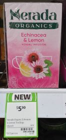 Nerada Organics 60g Tea Echinacea Lemon