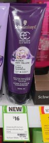 Schwarzkopf 250mL Shampoo Purple Blonde Anti Yellow