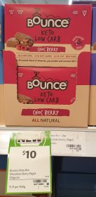 Bounce 175g Keto Low Carb Choc Berry