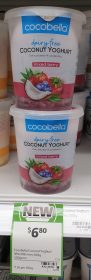Cocobella 500g Coconut Yoghurt Mixed Berry