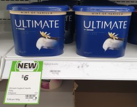 Danone 700g Ultimate Yoghurt Hint Of Vanilla