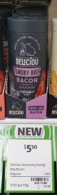 Deliciou 60g Seasoning Bacon Smoky BBQ 2
