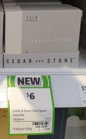 Cedar And Stone 120g Calm Space