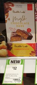 Health Lab 160g Mylk Chocolate Bars Charlottes Fix