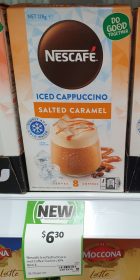 Nescafe 128g Iced Cappuccino Salted Caramel