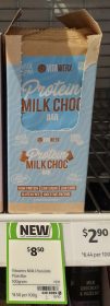 Vitawerx 100g Bar Milk Choc Protein