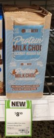 Vitawerx 100g Milk Chocolate Protein Coconut Rough Bar