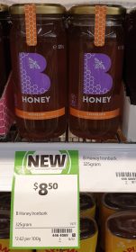 B Honey 325g Honey Ironbark