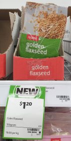 Coles 150g Flaxseed Golden