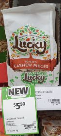 Lucky 200g Cashew Pieces Toasted