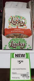 Lucky 60g Pictachios Toasted